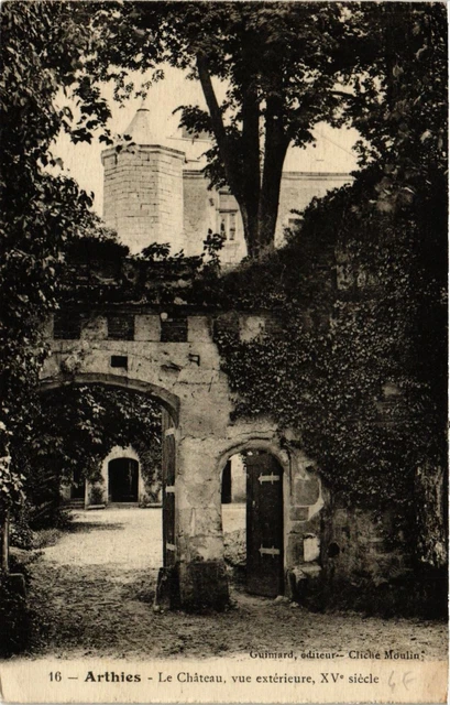 CPA AK Arthies - La Chateau (380214)