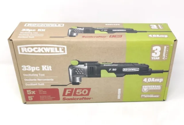 Rockwell RK5142K 4.0 Amp Sonicrafter F50 Oscillating Multi-Tool