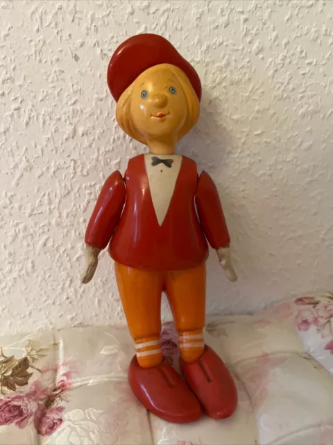 Alte Puppe Clown , Zelluloid ,Aus Der SSSR