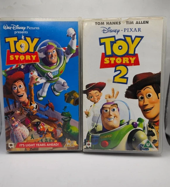 Toy Story 1 Toy Story 2 2 X Vhs Videos Excellent Condition 9 03 Toy Story 1 Toy Story 2 2 X Vhs Videos Excellent Condition 9 03