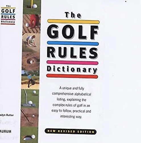 Die Golf Regeln Dictionary Hardcover Hadyn Rutter