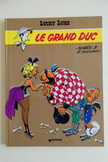 EO Cartonnée Lucky Luke T40 « LE GRAND DUC » René GOSCINNY MORRIS TTBE 1973