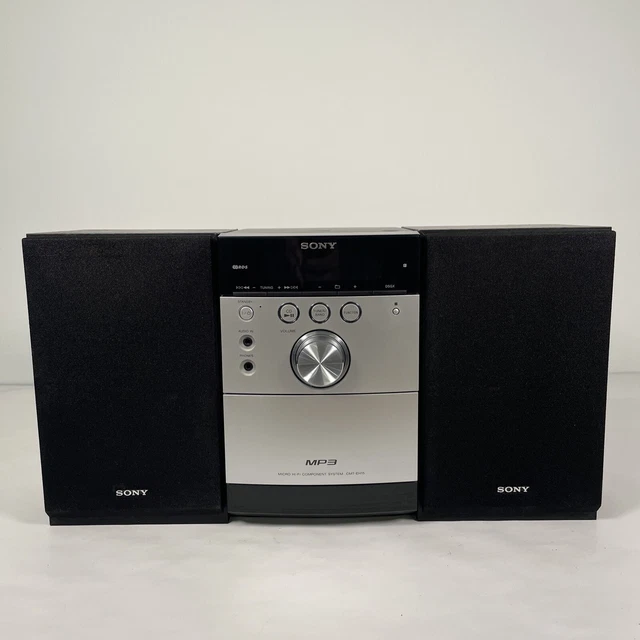 SONY MICRO HIFI Component System CMTEH15 CD Player FM/ AM Radio Black