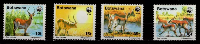 Wildtiere- WWF Ausgabe Botswana 1988 Michel 431- 434 postfrisch(79)