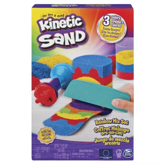 Kinetic Sand Rainbow Mix Set Stück 57100 Deutsch 2020 Spin Master