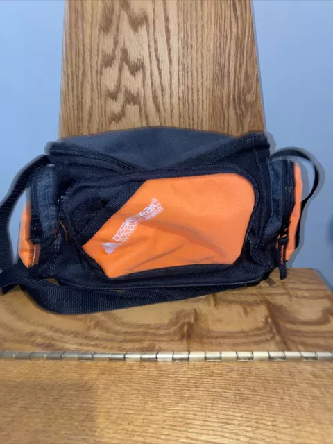 OZARK TRAIL TACKLE Bag with Organizer Totes, Orange/Black, 11 x 3 x 7  $12.00 - PicClick