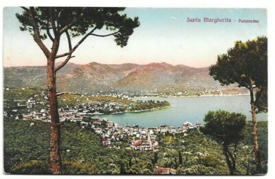 BRUNNER SANTA MARGHERITA GENOVA CARTOLINA MONUMENTO A COLOMBO FP N S 