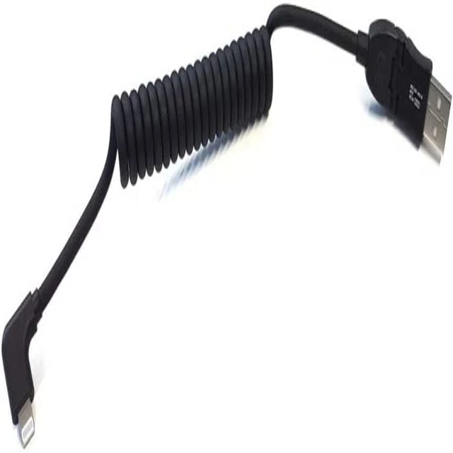 Audi 8S0051435M Câble Adaptateur coudé Noir
