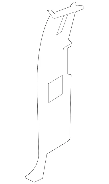 Genuine Ford Vintage Panel Trim 7C3Z28278D12AA