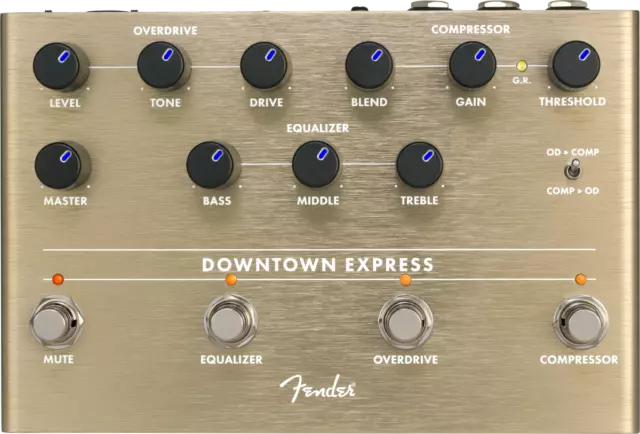 FENDER Downtown Express Bass Multi Effet Preamp Pédale