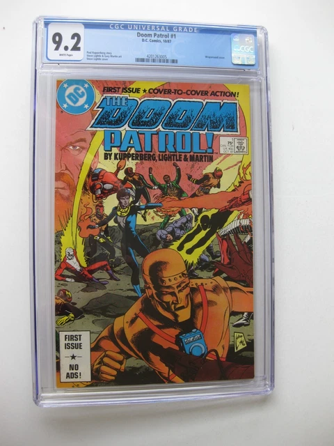 The Doom Patrol #1 / CGC 9.2 NM- {D.C. Comics, '87}