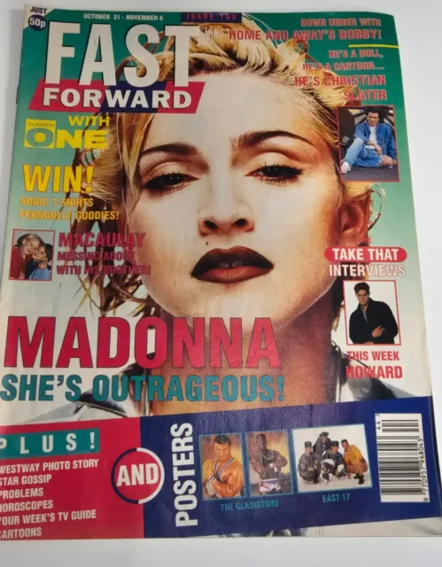 FAST FORWARD Magazine | 31 Oct-6 Nov 92 Issue 163 Madonna Howard Donald Macauley