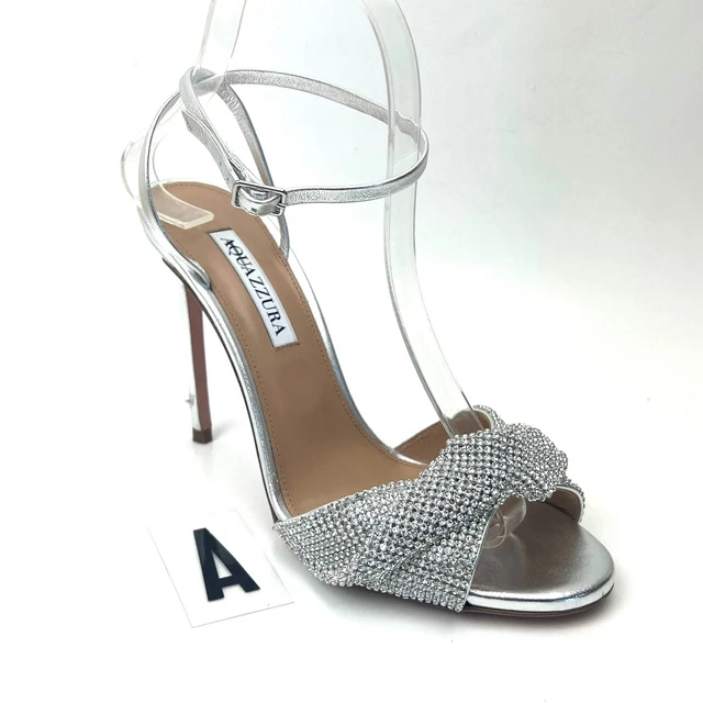 aquazzura crystal twist