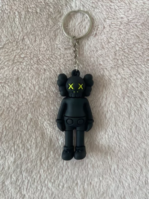 /!/ FAN MADE /!/ KAWS COMPANION BLACK porte-clé keychain Medicom Toy TOKYO