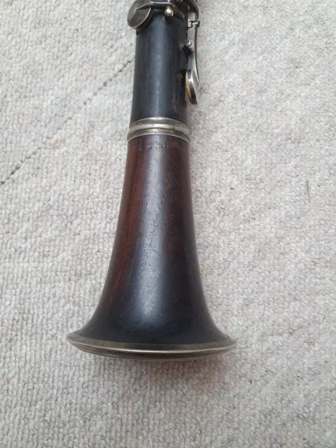 Nice old wooden Bb Clarinet 5 rings ALBERT? System 2