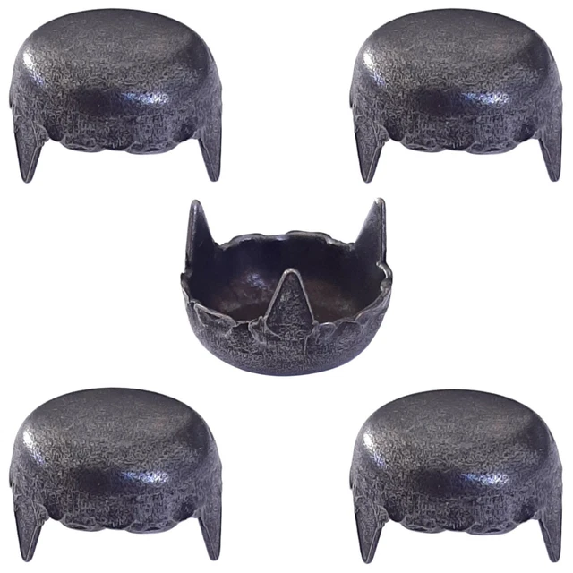 5X Antique Bronze Nails Decorative Vintage Steel Screw Bolt Cap Cover Studs pins