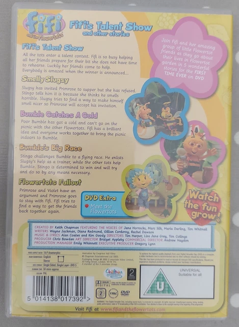 FIFI AND THE Flowertots - Fifi’s Talent Show - DVD 2005 £1.49 - PicClick UK
