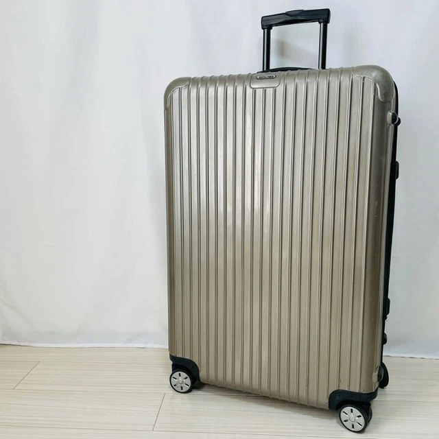 ジャンクRIMOWA SALSA 104L Rimowa Salsa 104L Champagne Gold 4-wheels Carry Case