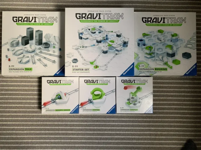 Gravitrax Bundle: Starter Kit + 5 Expansion Sets/Pieces