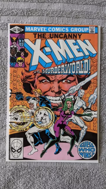 Uncanny X-Men #146, 1980, Murderworld, VF