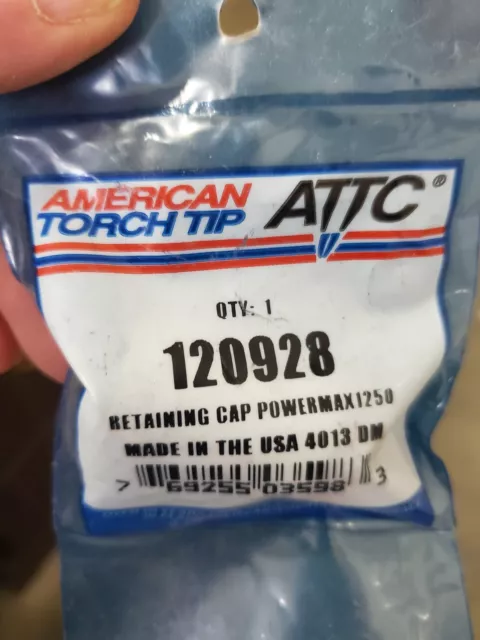 120928 Attc Retaining Cap Powermax 1250 For Hypertherm