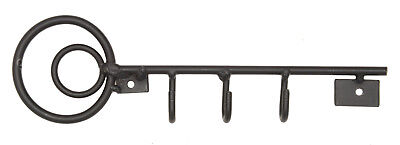 KEY HOOKS - Wrought Iron Metal Wall Hanger Keys Amish Blacksmith Handmade in USA