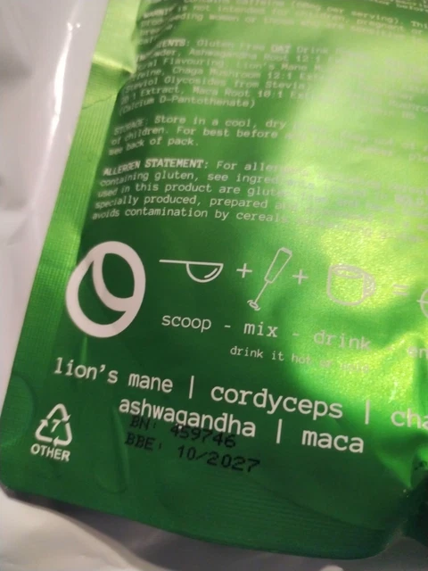 SPACEGOODS MATCHA DUST 240g | 30 Servings | Vanilla Flavoured Matcha £ ...