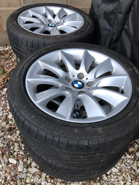 ALLOY WHEELS AND tyres for 520D MSport BMW (18”) £350.00 - PicClick UK
