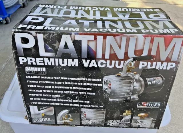 JB Industries DV-200N - Platinum® 7 CFM Vacuum Pump