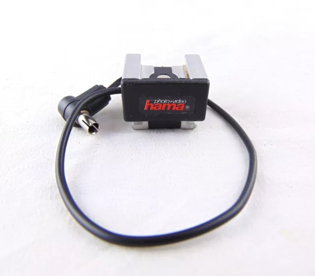 NEW - Hama Hot Shoe to PC Flash Cord Adapter - FREE USA SHIPPING 2