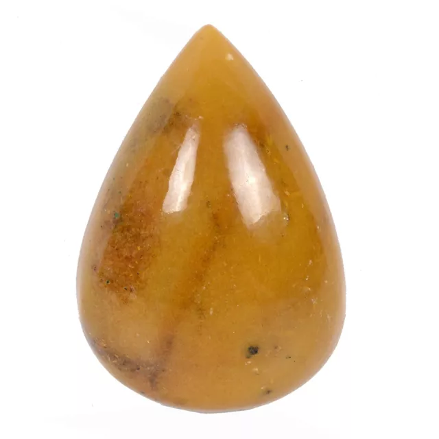 1800 Cts Natural Yellow Brown Aventurine Pear Cab Loose Huge Untreated Gemstone 3