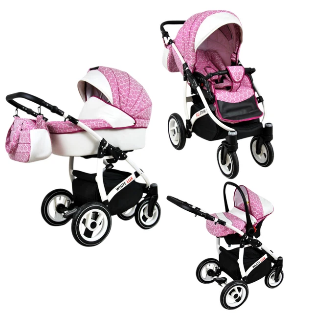 POUSSETTE ISOFIX 3 en 1 2 en 1 avec siège auto tout en un BianCino