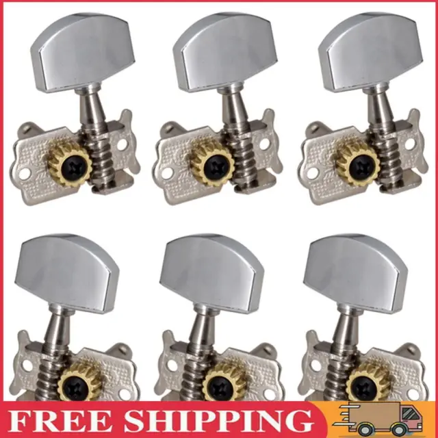 Guitar 3L 3R Open String Button Tuning Pegs Machine Head Key Peg Knobs Tuners