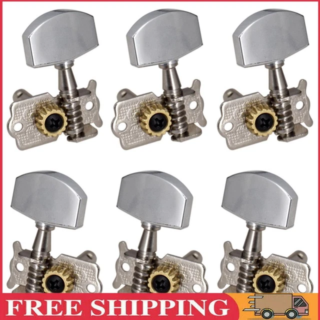 Guitar 3L 3R Open String Button Tuning Pegs Machine Head Key Peg Knobs Tuners