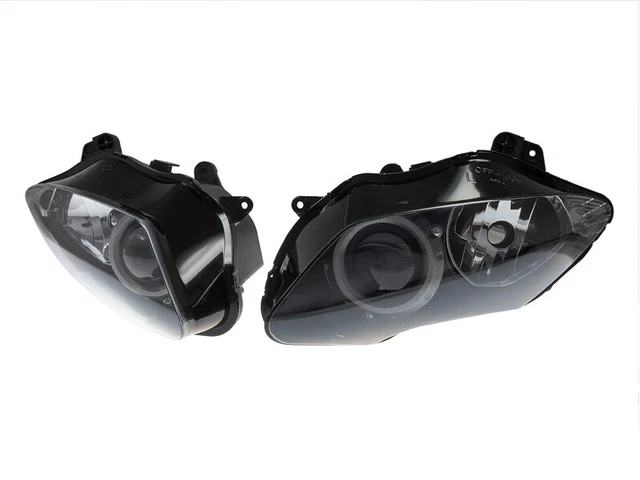 Parabrezza Per Yamaha YZF R1 2007-2008 – Deflettore Antivento Nero Per Maggiore Comfort