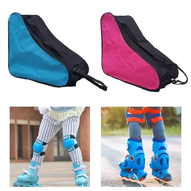 Rollschuhtasche, Eislauftasche für Quad-Skates, Eishockey-Schlittschuhe für