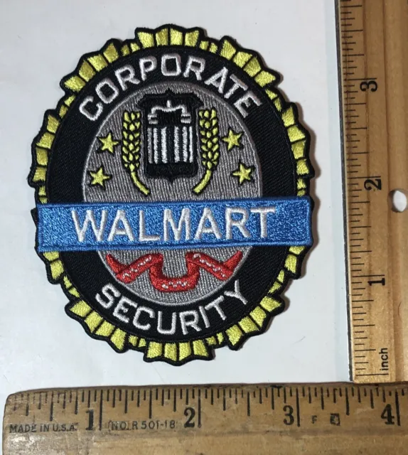 Walmart Corporate Security Guard Patch Bentonville Arkansas