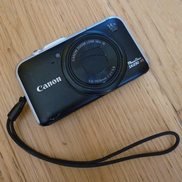 Canon Powershot SX230 HS 12.1MP Digital Camera GENUINELY UNTESTED READ DESC