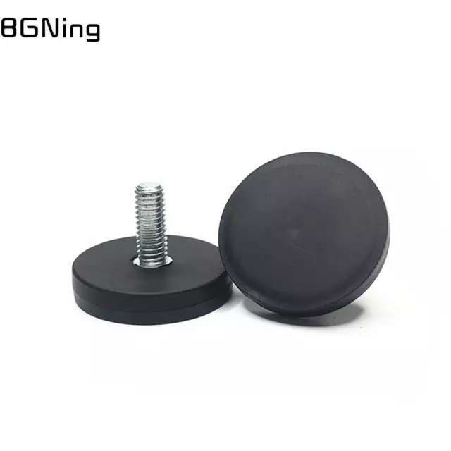 Mini Magnetic Car Suction Cup Base Rubber Coated M4 M5 M6 Mount for Phone Camera