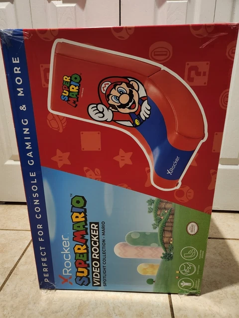 X Rocker Super Mario Video Rocker Gaming Chair Nintendo Spotlight Collection NEW