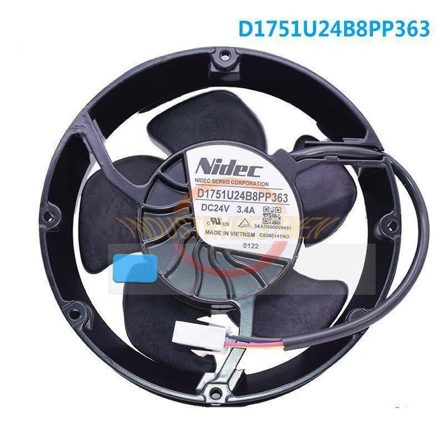NEW ONE NIDEC D1751U24B8PP363 DC24V 3.4A 172*150*51 Fan