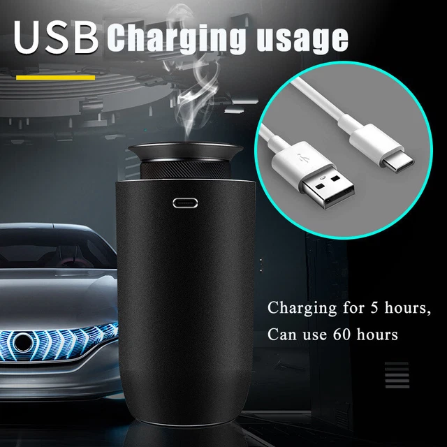 Car Aroma Diffuser Air Freshener Mini Scent Machine For Autos Room 100m³ 10ml