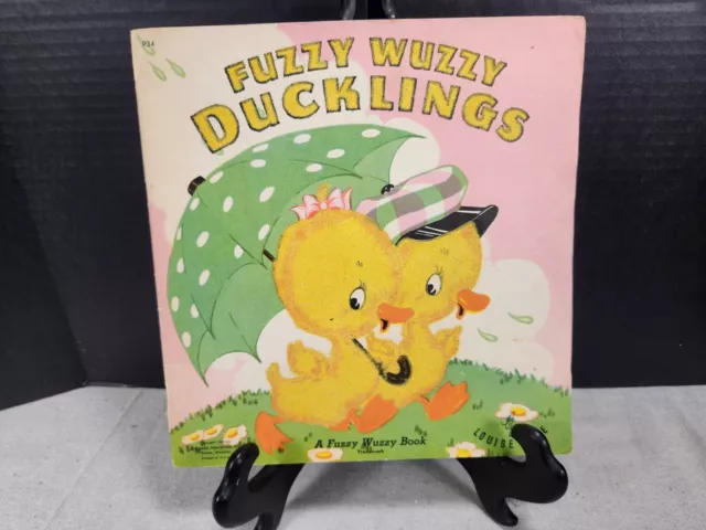 Books　£18.06　DUCK~1948-Vintage　PADDY　1945　Rowe　DUCKLINGS~LOUISE　WUZZY　FUZZY　UK　Childrens　PicClick