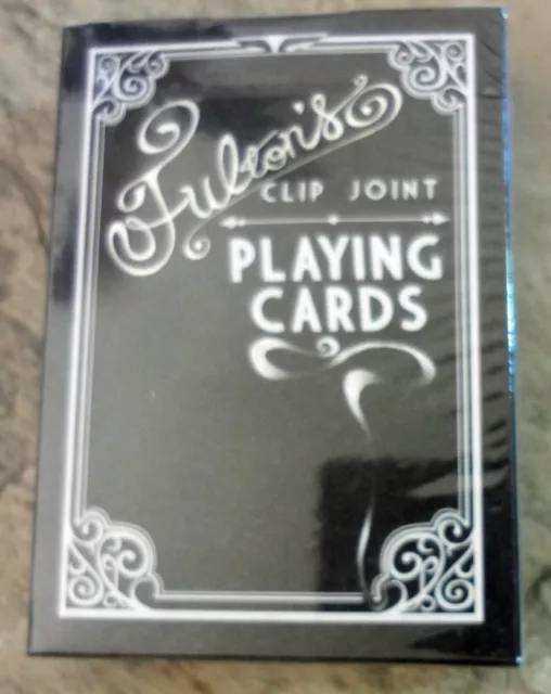 Fulton's Clip Joint Playing Cards Deck NEW Sealed Dan Phillilps Film Noir