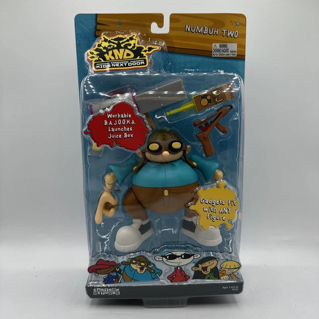 FIGURA DE ACCIÓN Codename Kids Next Door Numbah Five Cartoon Network ...