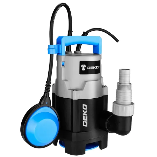 Submersible Water Pump 400W 8000L/H Clean and Dirty Water Drainage Float Switch