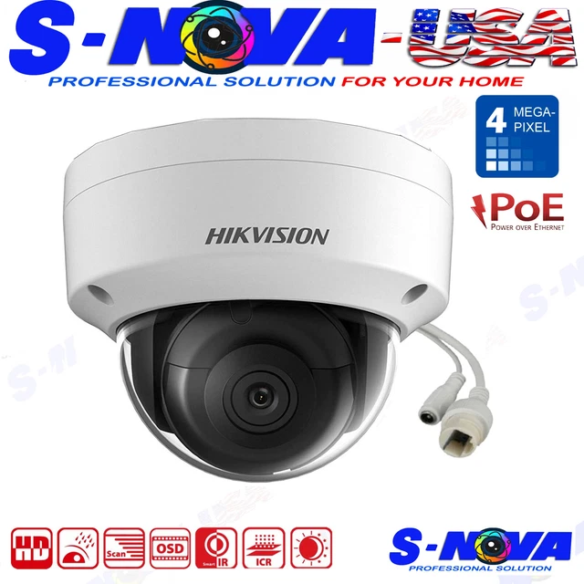 HIKVISION 4MP POE IP DS2CD2143G0I Dome IP CAMERA POE H.265+ 104.99
