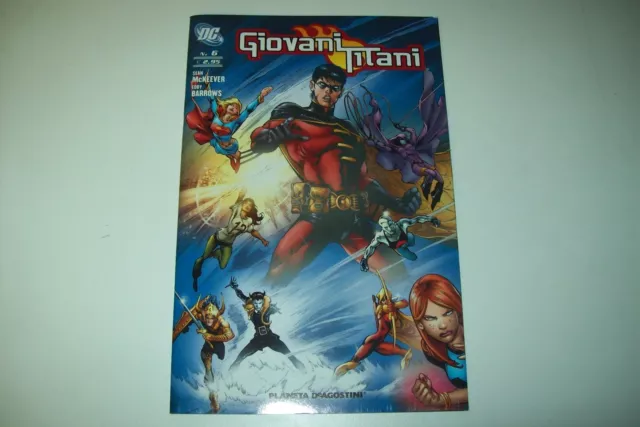 GIOVANI TITANI N.6-PLANETA DeAGOSTINI DC 2009 OTTIMO STATO!