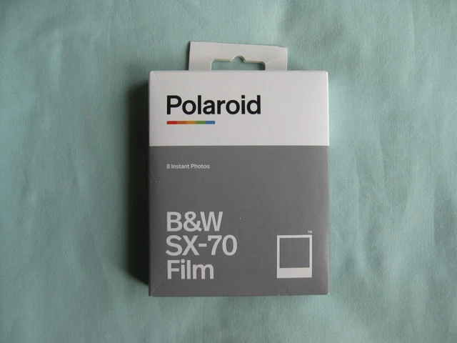 Película Polaroid B & W Sx-70 8 Fotos Instantáneas Fecha De Producción 11/21