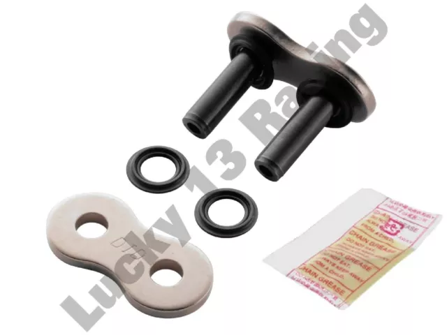 DID rivet link 525 chain ZVMX black X ring hollow connection motorcycle joint ZJ